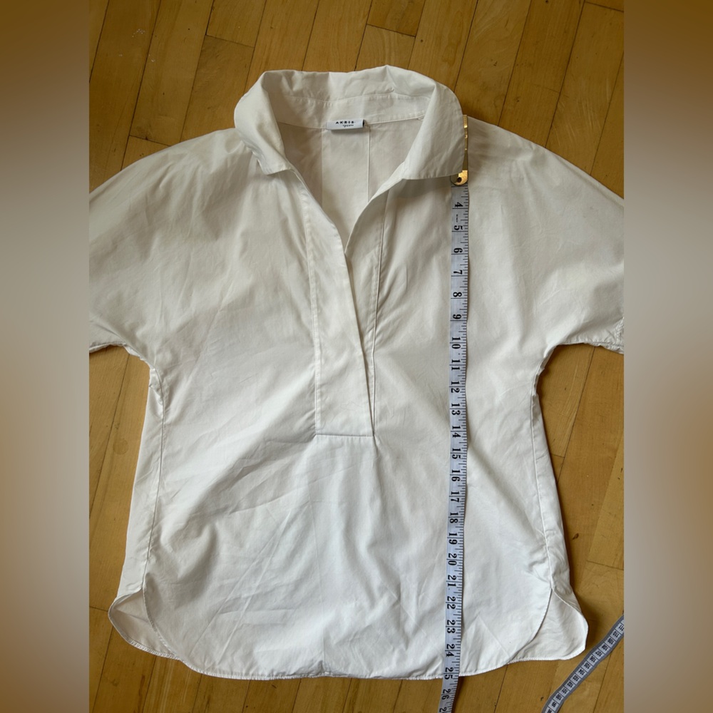 AKRIS PUNTO: Everyday Classic White Blouse - Picture 2 of 8